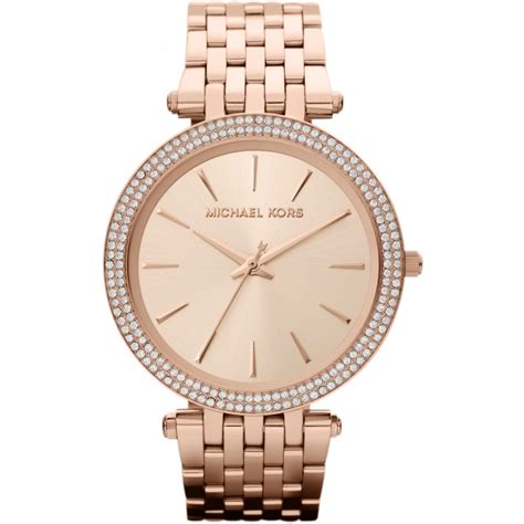 michael kors uhr rose türkis|michael kors darci watch.